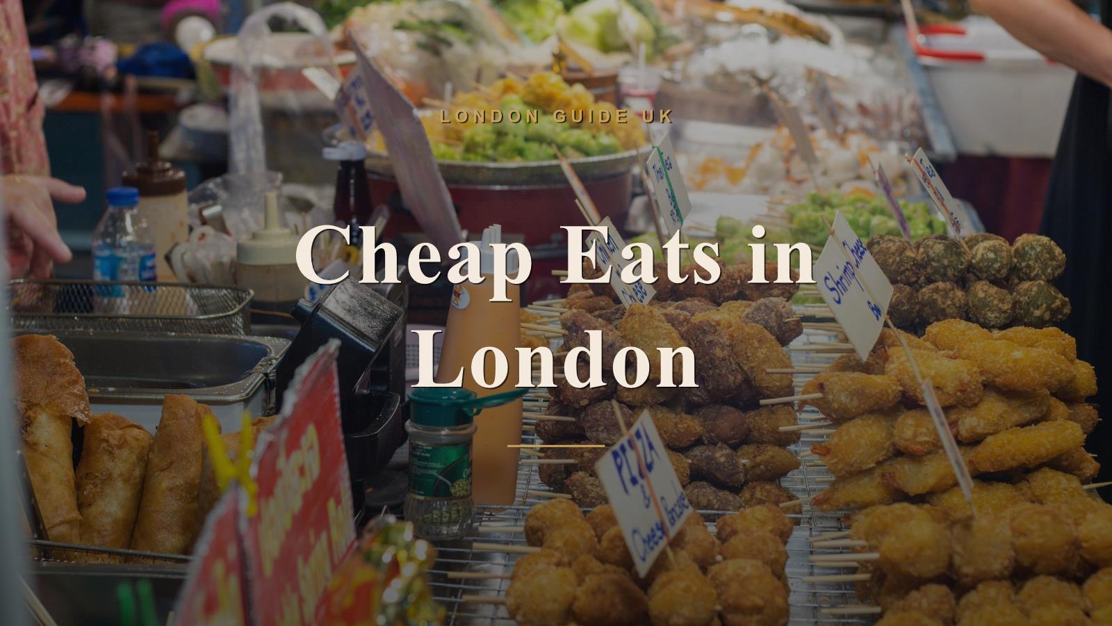 Cheap Eats in London