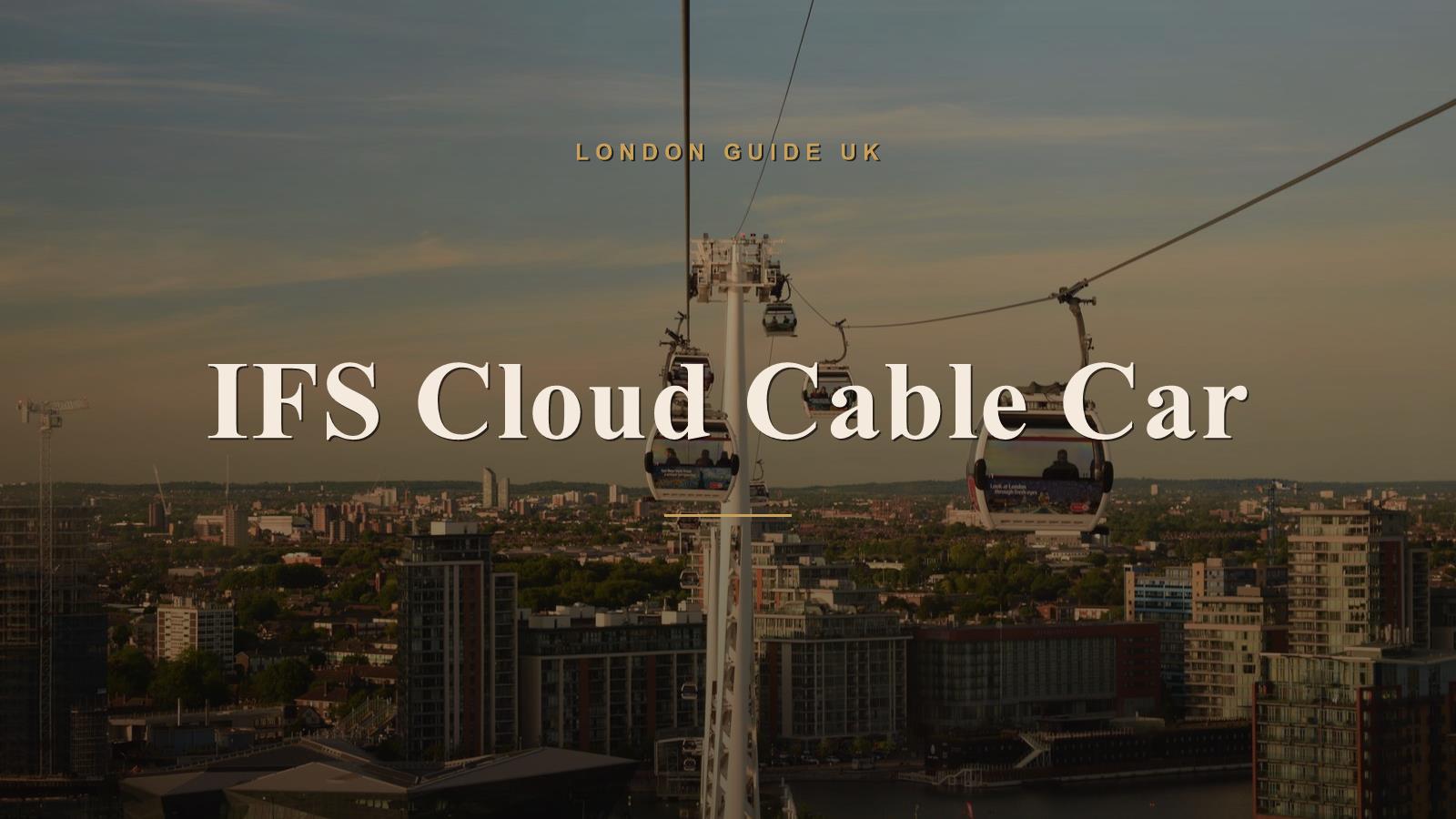 IFS Cloud Cable Car