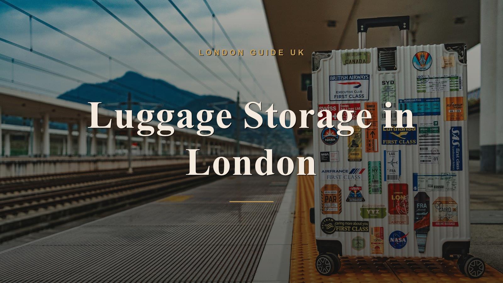 Luggage Storage in London: Where to Leave Your Bags