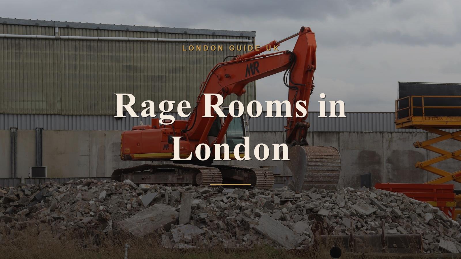 Rage Rooms in London