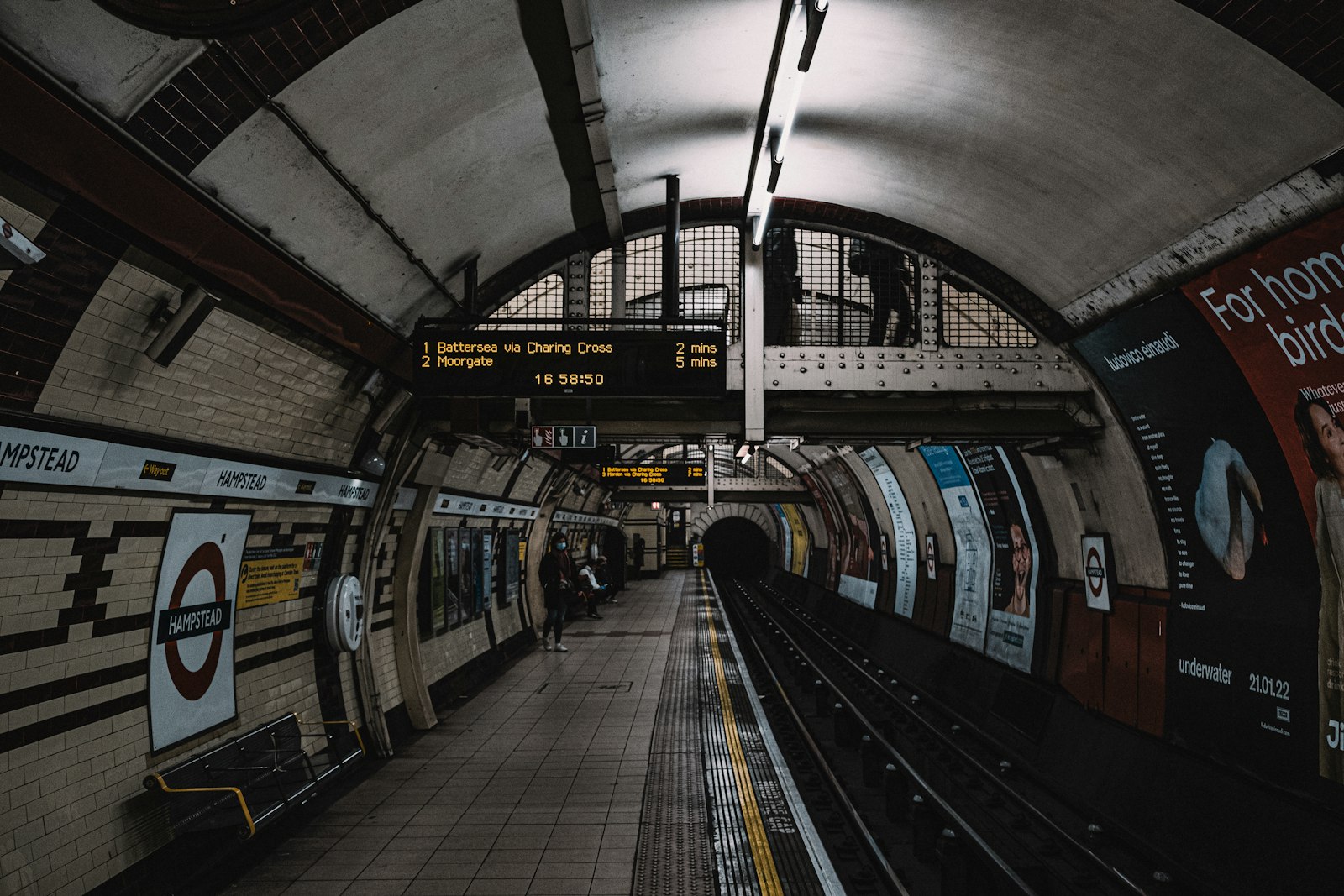 A London Underground station