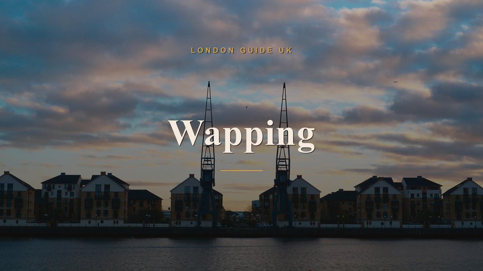Wapping, London neighbourhood guide
