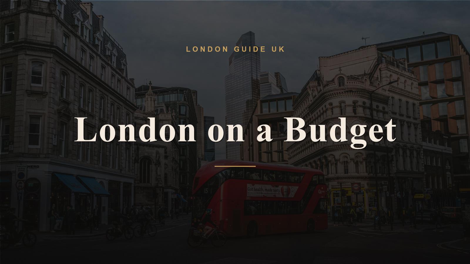 London on a Budget