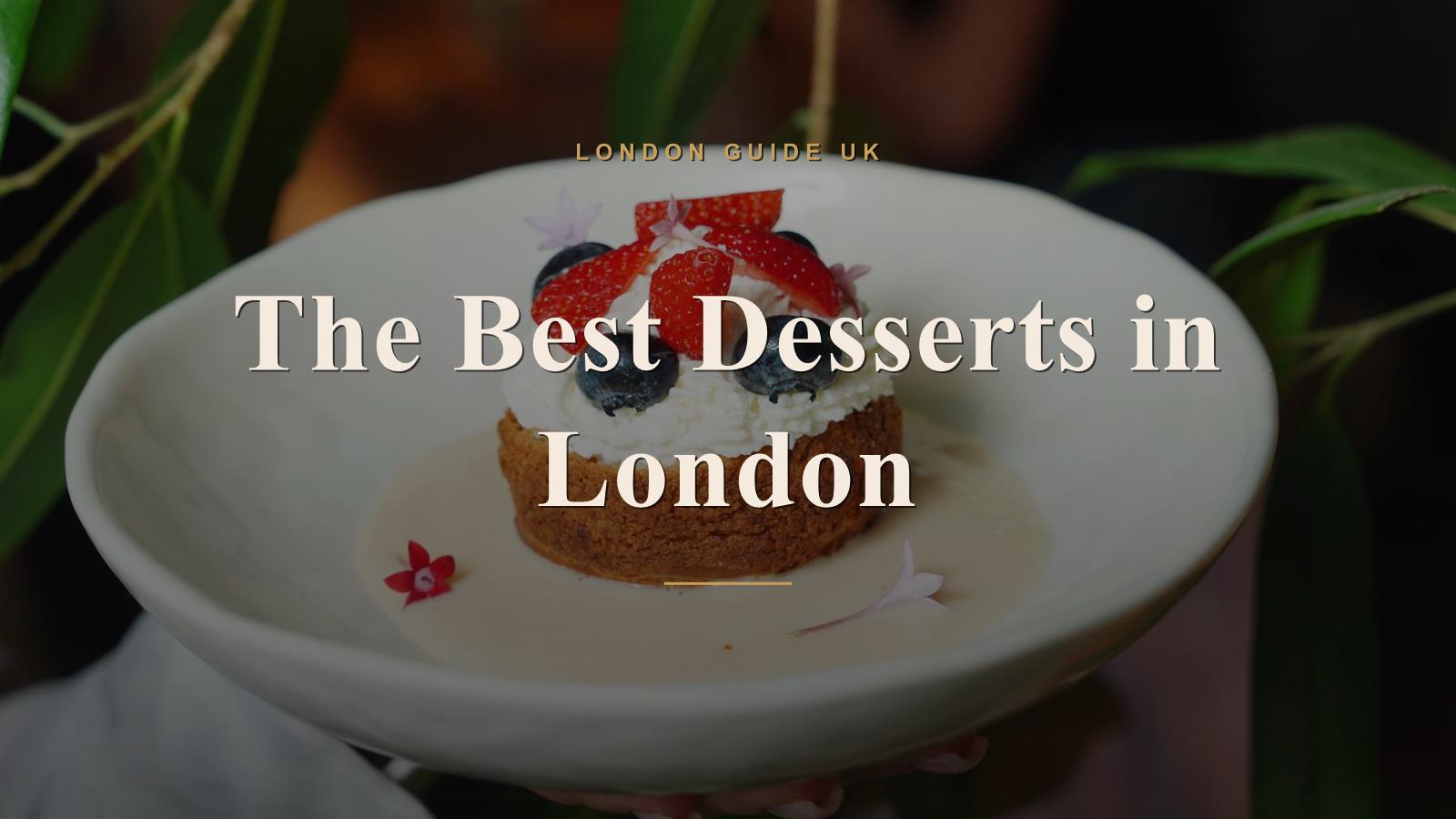 The Best Desserts in London